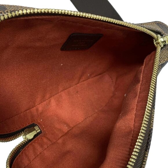 LOUIS VUITTON Geronimos Ebene Damier - Bum Bag Damier Canvas 667-082225 - Picture 10 of 14